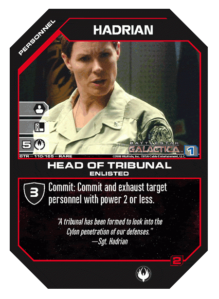 Hadrian, Head of Tribunal (Foil)